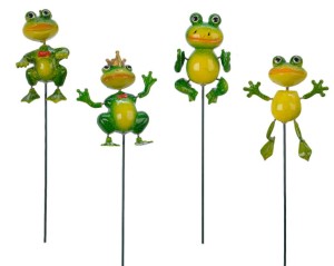 Pik ogrodowy żaba 10cm 4 wzory