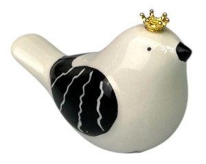 Ptaszek ceramiczny w koronie TG63819